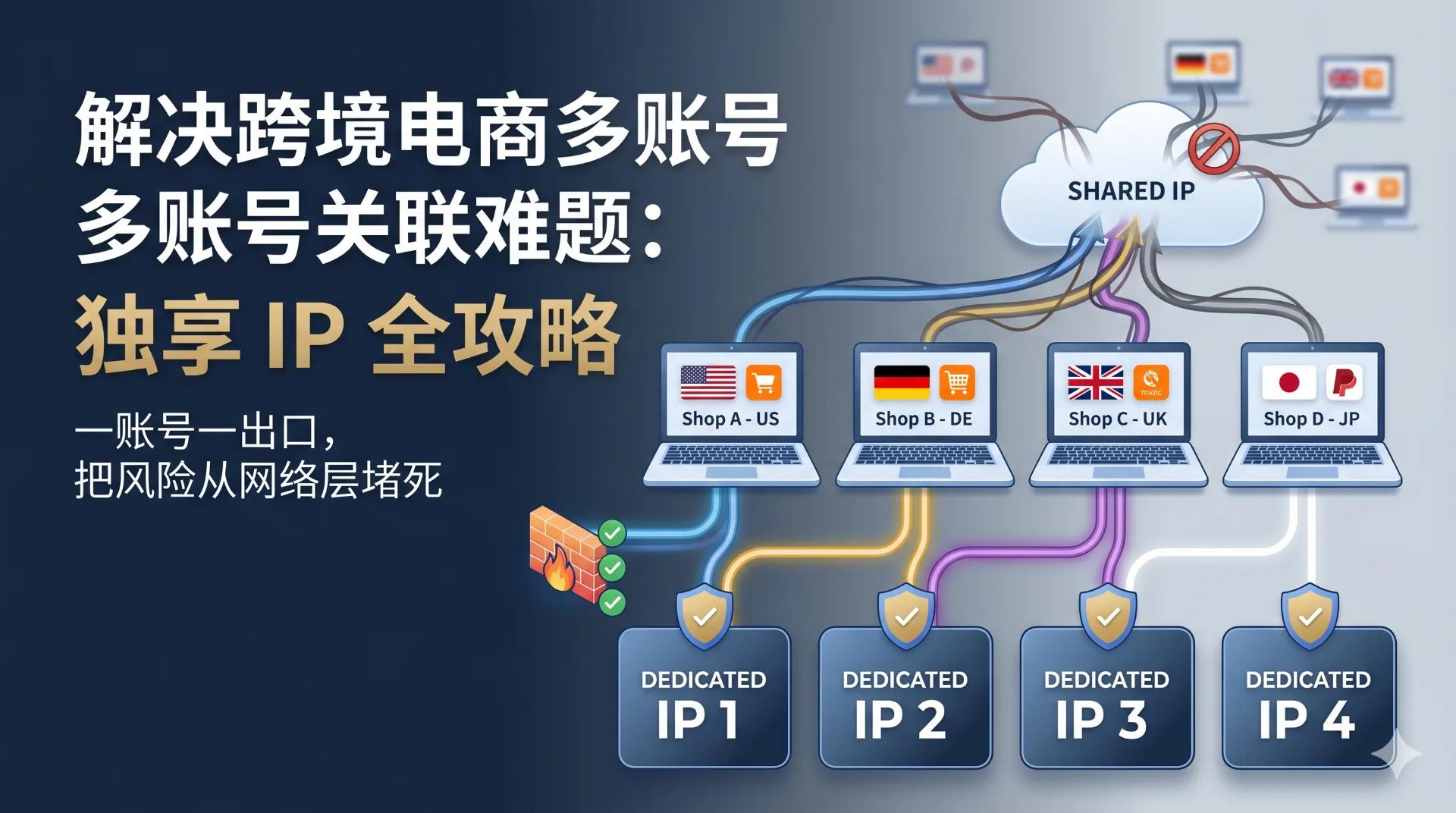 跨境电商为什么需要独享 IP：防账号关联实战 - NasaVPN
