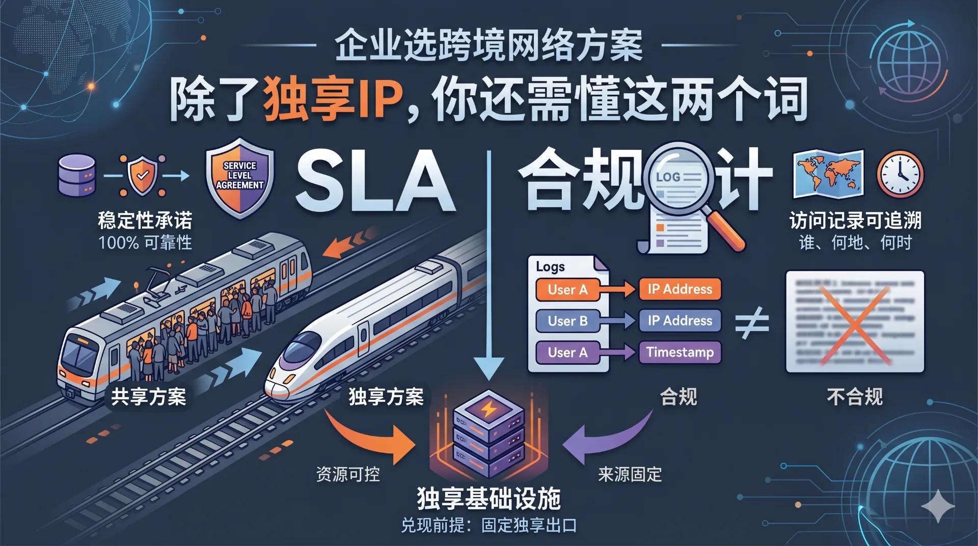 企业级跨境网络的 SLA 与合规审计：稳定性怎么保障 - NasaVPN