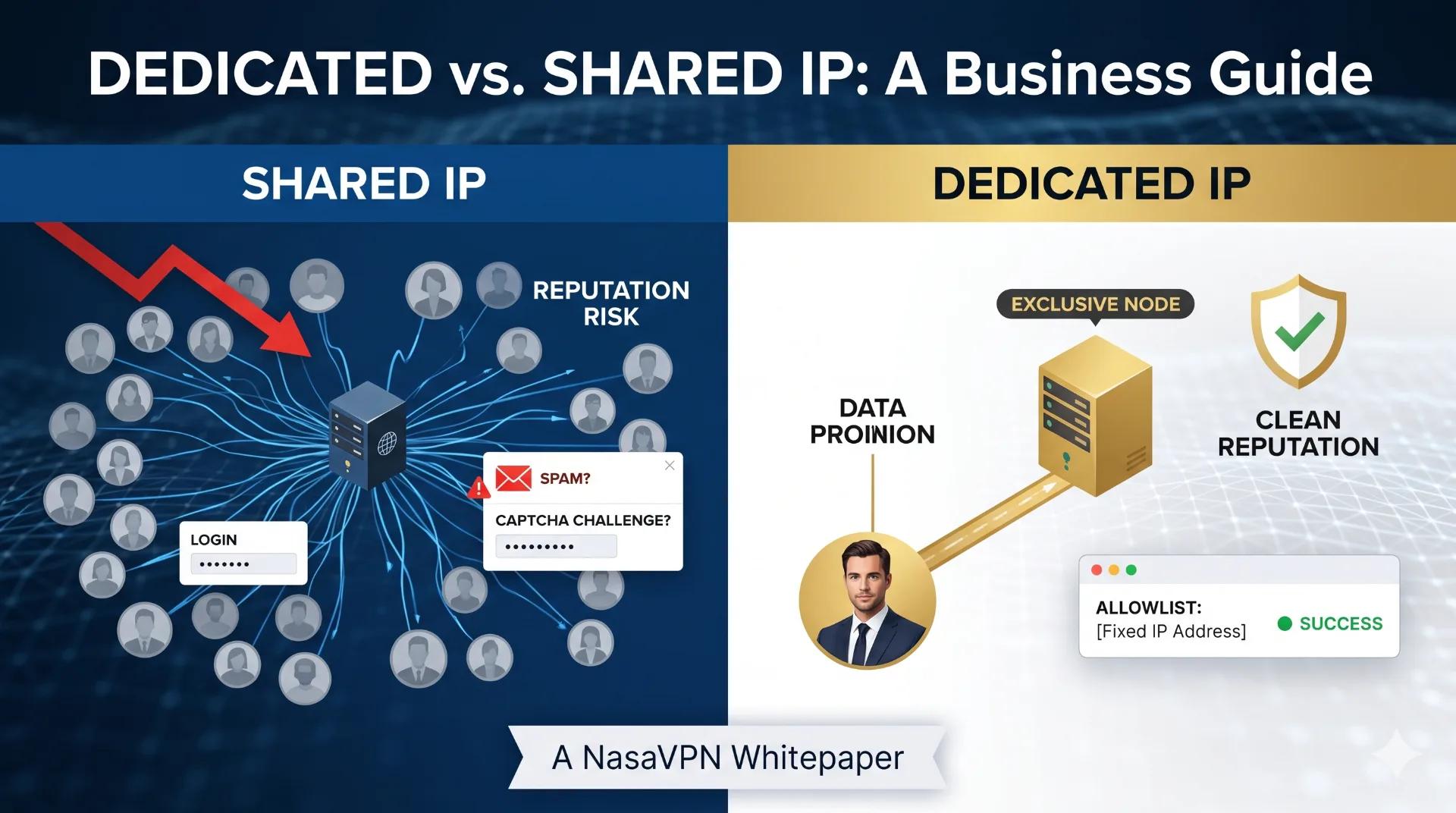 Dedicated IP vs Shared IP: Which One Your Business Needs - NasaVPN