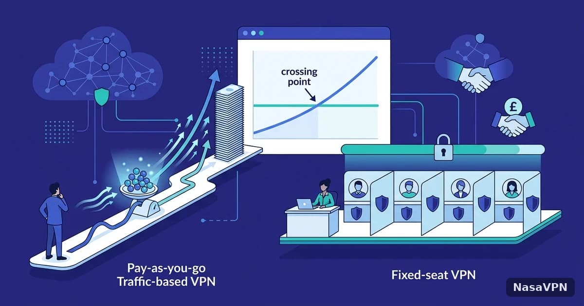 独享IP值不值?按流量计费与固定席位VPN成本怎么算 - NasaVPN