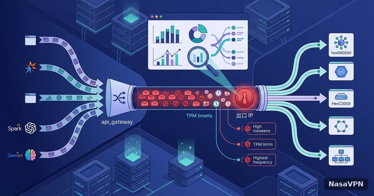 调用 OpenAI、Gemini API 总遇到 429 限流?先查出口 IP,别急着怪额度 - NasaVPN