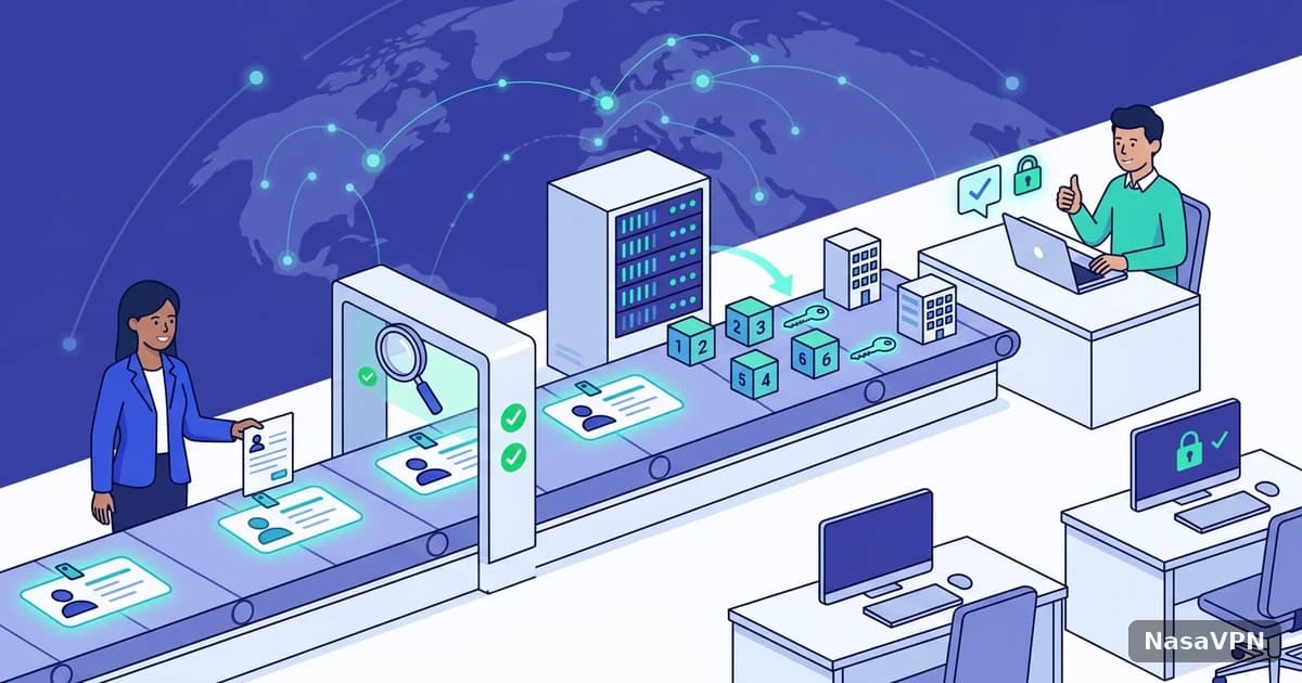 新员工入职网络权限开通SOP:从申请到能用几步 - NasaVPN
